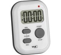 TFA Dostmann Minuteur blanc numérique