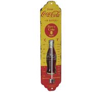 TFA Dostmann NOSTALGIC ART Coca Cola Thermomètre jaune, rouge 12.2060.10