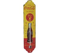 TFA Dostmann NOSTALGIC ART Coca Cola Thermomètre jaune, rouge 12.2060.10