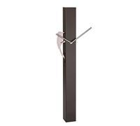 TFA Dostmann Picus 60.3062.08 - Pendule analogique - Mouvement à Quartz - Oiseau Or Rose - Marron foncé - 246 x 75 x 653 mm