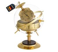 TFA Dostmann Station météo analogique Sputnik, 20.2047.52 avec baromètre, thermomètre, hygromètre, prévisions météo, Or, Design