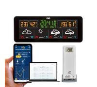 TFA Dostmann TFA.me ID-07 35.8107.01 Station météo connectée Prévisions météorologiques 4 jours Nombre de capteurs max. 50