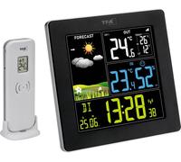 TFA Dostmann Station météo SUN 2 35.1174.01 – Écran couleur, capteur sans fil, radio-pilotée