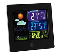 TFA Dostmann Station météo radiopilotée numérique Sun 35.1133.01 écran couleur sans fil noir