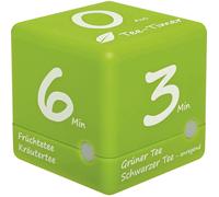 TFA Dostmann Tee-Timer Cube Minuteur vert numérique