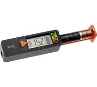 TFA 98.1126.01 BatteryCheck, Pile : accessoires, Noir