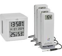 TFA Dostmann TFA.me Starter Set WLAN Gateway ID-01 mit 3 Sendern ID-A3 Thermomètre numérique radiopiloté blanc 35.8104.02