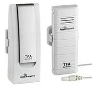 Tfa-dostmann tfa weatherhub temperaturmonitor starter set 2 sender kabelfühler G