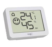 TFA Dostmann Thermo-hygromètre blanc 30.5055.02