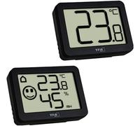 TFA Dostmann Thermo-hygromètre noir 95.2020.01