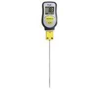 TFA Dostmann Thermomètre à sonde à piquer Plage de mesure de température -20 à 300 °C sonde K instantané, avec sonde rigide