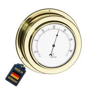 TFA Dostmann Thermomètre analogique MARITIM, en laiton poli, 19.2015, or 0,8 x 16 x 6,5 cm