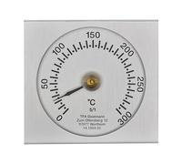 TFA Dostmann Thermomètre de four analogique 14.1004.60 métal résistant à la chaleur argenté