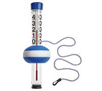 TFA Dostmann – Thermomètre de piscine – Neptun 40.2003 – analogique, grand, lisible – Blanc/Bleu