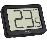 TFA Dostmann Thermomètre noir 30.1065.01