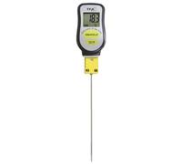 TFA Dostmann Thermomètre à sonde à piquer Plage de mesure de température -20 à 300 °C sonde K instantané, avec sonde rigide