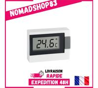 TFA Dostmann Thermomètre numérique intérieur 30.2017.02 - Blanc, petit et