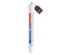 TFA Dostmann Thermomètre pour réfrigérateur,14.4003.02.01, haute précision, pour contrôler le réfrigérateur et le congélateur, blanc