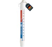 TFA Dostmann Thermomètre pour réfrigérateur,14.4003.02.01, haute précision, pour contrôler le réfrigérateur et le congélateur, blanc (Lot de 6)