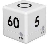 TFA Dostmann Timer Cube Minuteur blanc numérique
