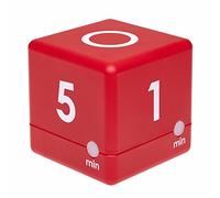 TFA Dostmann Timer Cube Minuteur rouge numérique