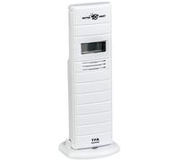 TFA Dostmann transmetteur de rechange pour Wetterdirekt, avec écran, transmetteur thermo-hygro, 30.3155, blanc, L 39 (51) x W 21 (46) x H 129 (135) mm, RH 1-99 % température 39,9-+59 °C