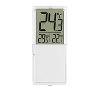 Thermomètre de fenêtre TFA Dostmann Vista blanc