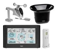 TFA Dostmann Station météo radiopilotée WEATHER PRO 35.1161.01 – Prévisions 12–24 h, 3 capteurs max