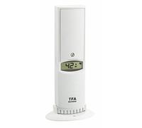 TFA Dostmann Weatherhub 30.3312.02 SmartHome Émetteur Thermique Hygro-Hygro-Hygro, Haute précision, L 43 (76) x l 23 (56) x H 160 (164) mm, Blanc.