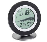 TFA Dostmann WeatherHub Thermomètre hygromètre numérique COSY BARO Station météo avec vue graphique Noir 120 x 55 x 150 mm