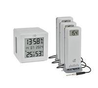 TFA Dostmann Kit TFA.me ID-01 – passerelle WiFi, 3 émetteurs, thermomètre T° & humidité, blanc