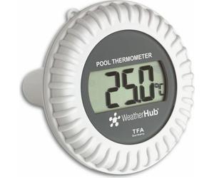 TFA - Emetteur pour piscine avec écran 30.3199.IT - blanc/gris