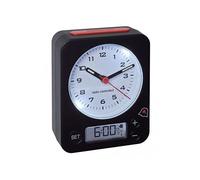TFA Funk reveil 60.1511.01 noir Fluoreszierend Zeiger