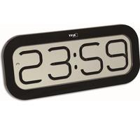 TFA - Horloge radiocommandée digitale avec sonnerie des heures BIMBAM - 60.4514.01 - noir