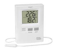 TFA Mémoire numérique Minima-Maxima, Thermomètre + hygromètre, Blanc