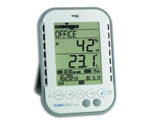 TFA Thermo-hygromètre Mesure 0 à 50°C / Air 1-99% H137×I98×P26mm Ku. Quantité:1