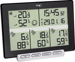 TFA Thermomètre/hygromètre radio Multi-Sens, 30.3057.01