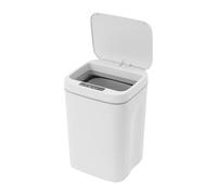 TFCFL Poubelle automatique avec couvercle, 16 l, poubelle de cuisine avec capteur automatique, poubelle de salle de bain, plastique (ABS + PP), anti-odeur, pratique