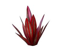 TGRTY Plante d'agave, Plante d'agave en métal, métal Art 9 Feuilles Tequila Sculpture Rustique, pelouse décorations pour la Maison Tequila Sculpture Rustique