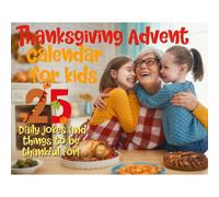 Thanksgiving Advent Calendar Book For Kids