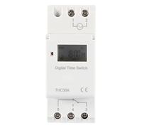 THC 30A Commutateur de minuterie numérique Commutateur de Commande de Temps électronique programmable Relais de Temps LCD numérique(220V)