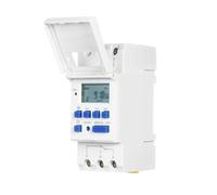 THC15A numérique LCD puissance Programmable minuterie interrupteur relais 16A Amp électronique hebdomadaire 7 jours 16 relais marche et arrêt contrôle de minuterie(110V)