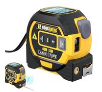 The Almighty Tape Measure Ruler, 2026 New 3 In 1 Rangefinder With Voice, Digital Measuring Tape With Led Display, ±2mm High Accuracy, 40/60/80/100m Measure, Effortless Operation (Yellow,40m)