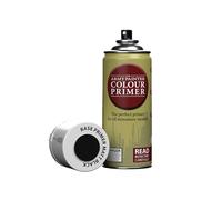 The Army Painter, Colour Primer Matt Black, 400 ml Spray Acrylique Noir Mat, Apprêt pour la Peinture de Figurines Warhammer et Donjon et Dragon