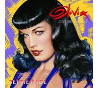 The Art of Olivia - Calendrier mural 2024 avec Bettie Page