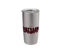 The Batman Logo with Red Bat Gobelet isotherme en acier inoxydable double paroi