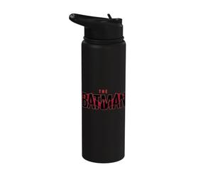 The Batman Logo with Red Bat Stainless Steel Insulated Water Bottle