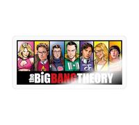 The Big Bang Theory Bande Dessinée Personnages Autocollant Sticker