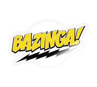 The Big Bang Theory Bazinga Geeks Autocollant Sticker