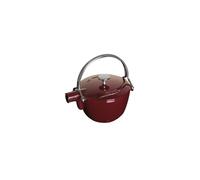 thé Bouilloire en fonte émaillée marron 1,15 L